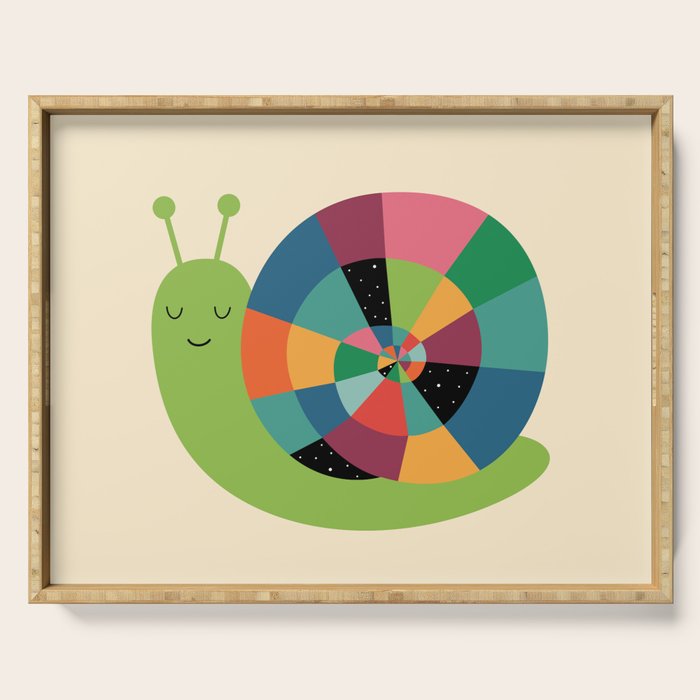 Snail Time Serving Tray Gallery Image 1