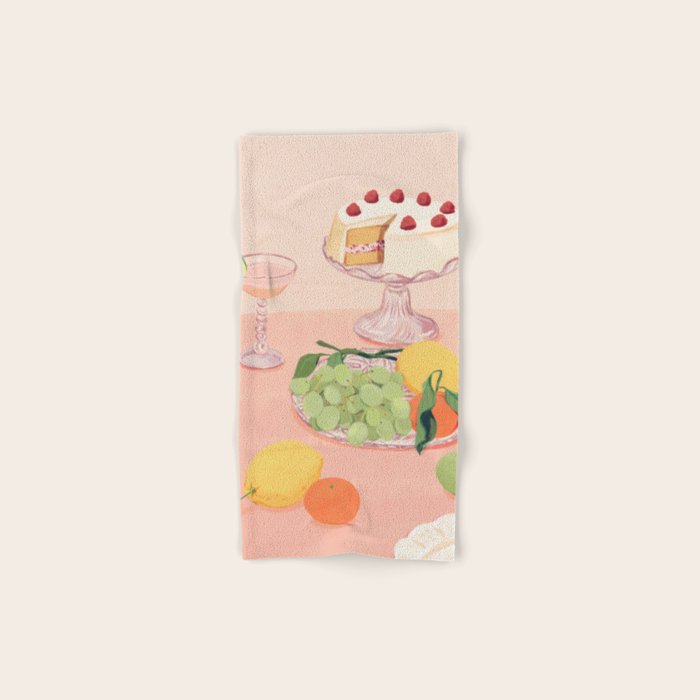 Aesthetic Dessert Bath Towel Gallery Image 1