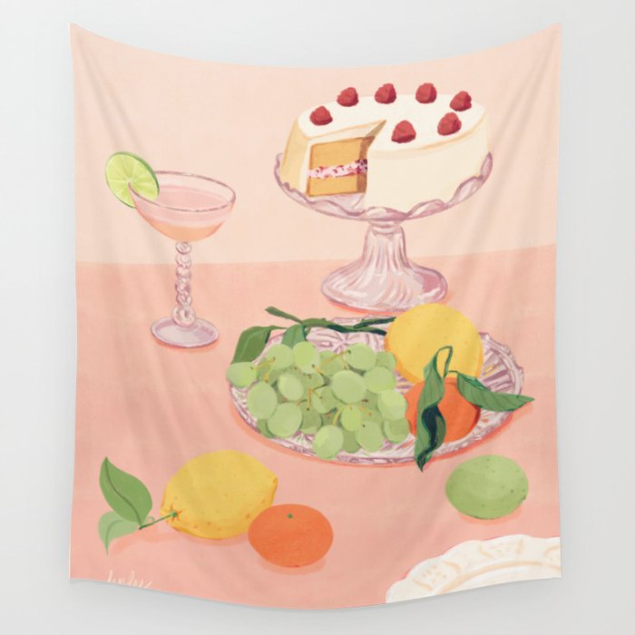 Aesthetic Dessert Wall Tapestry Gallery Image 4
