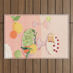 Aesthetic Dessert Outdoor Rug Gallery Image 1