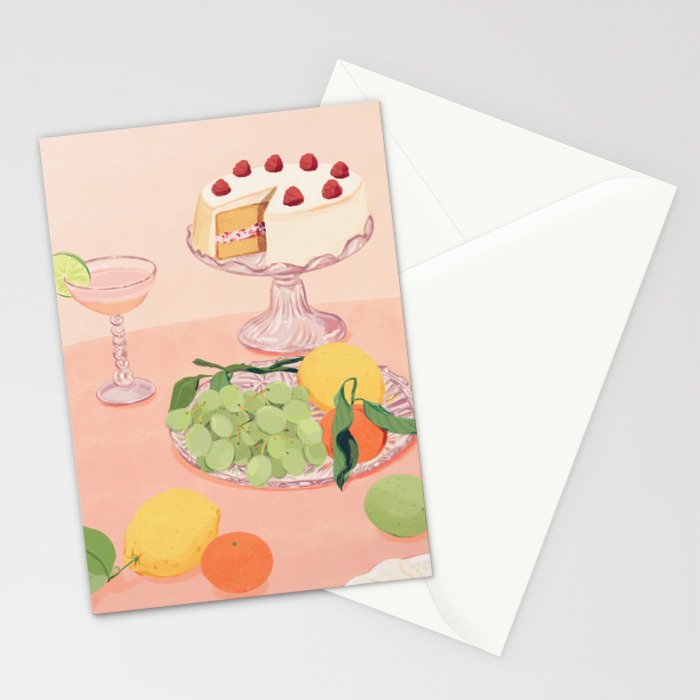Aesthetic Dessert Stationery Card Gallery Image 2