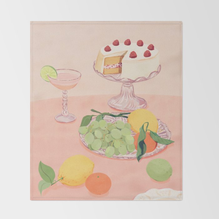 Aesthetic Dessert Throw Blanket Gallery Image 2