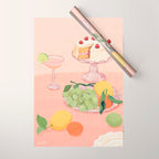 Aesthetic Dessert Wrapping Paper Gallery Image 1