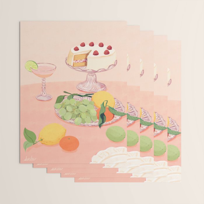 Aesthetic Dessert Wrapping Paper Gallery Image 3