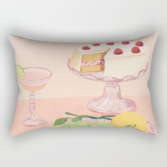 Aesthetic Dessert Rectangular Pillow Gallery Image 2