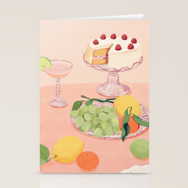 Aesthetic Dessert Stationery Card Gallery Image 2