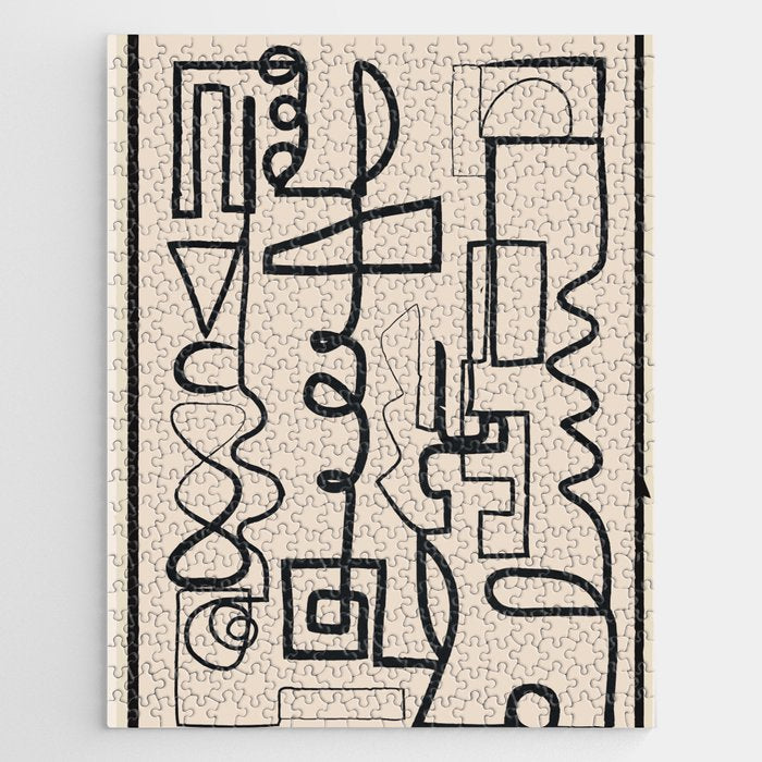 Abstract Line Movement 04 Jigsaw Puzzle Gallery Image 1