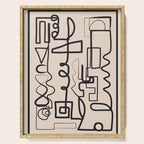 Abstract Line Movement 04 Serving Tray Gallery Image 1