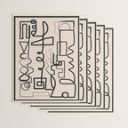 Abstract Line Movement 04 Wrapping Paper Gallery Image 3