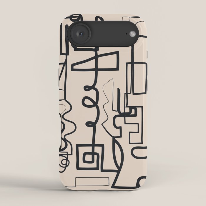 Abstract Line Movement 04 iPhone Case Gallery Image 2