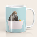 Gorilla in Bathtub Coffee Mug Gallery Image 1