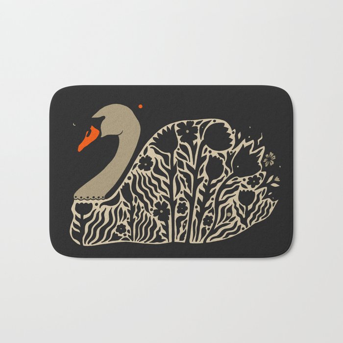 Swan Bath Mat Gallery Image 1