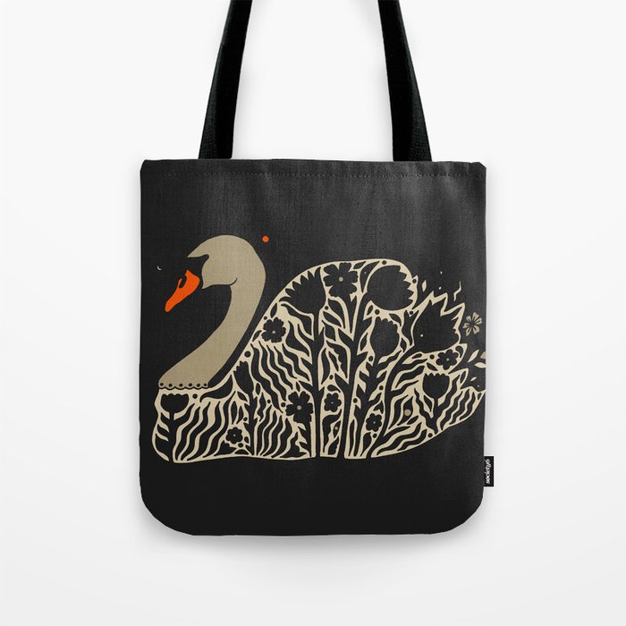 Swan Tote Bag Gallery Image 1