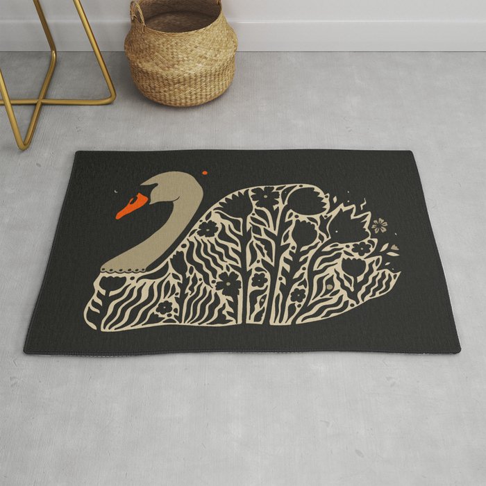 Swan Rug Gallery Image 1