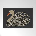 Swan Welcome Mat Gallery Image 1