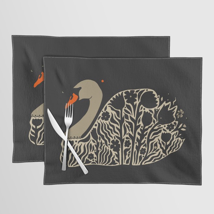 Swan Placemat Gallery Image 1