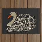 Swan Outdoor Rug Gallery Image 1
