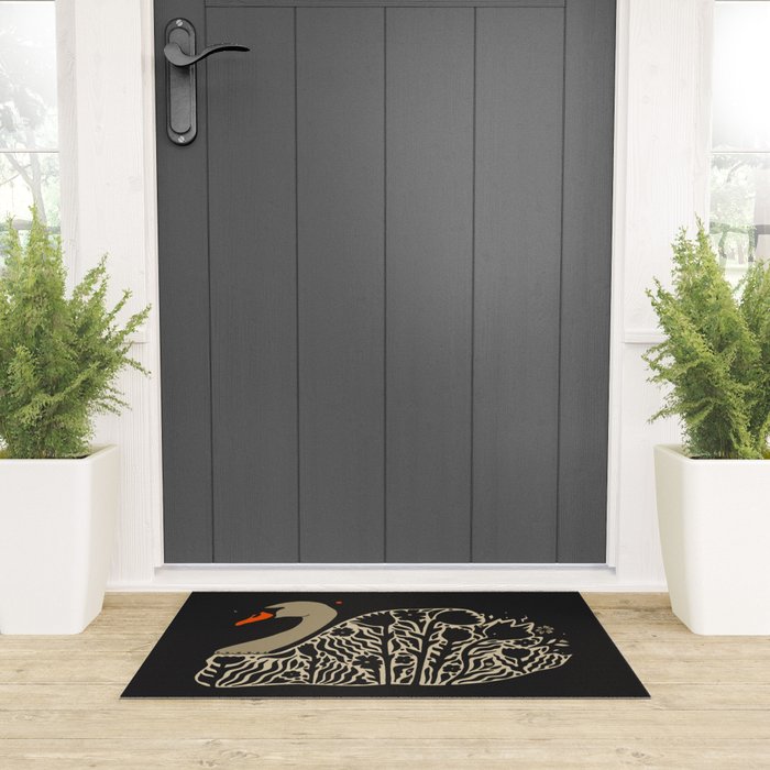Swan Welcome Mat Gallery Image 3