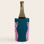 The Stare: Night Race Pink Cheetah Edition Wine Chiller Gallery Image 1