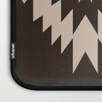 Southwestern Minimalism XXV - Mocha Brown Laptop Sleeve Gallery Image 3