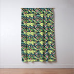Tropical Bird of Paradise Window Curtain Gallery Image 3