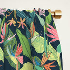 Tropical Bird of Paradise Window Curtain Gallery Image 2