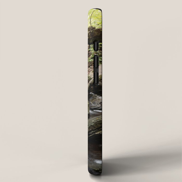 Appalachian Waterfall X - Ricketts Glen Adventure iPhone Case Gallery Image 2
