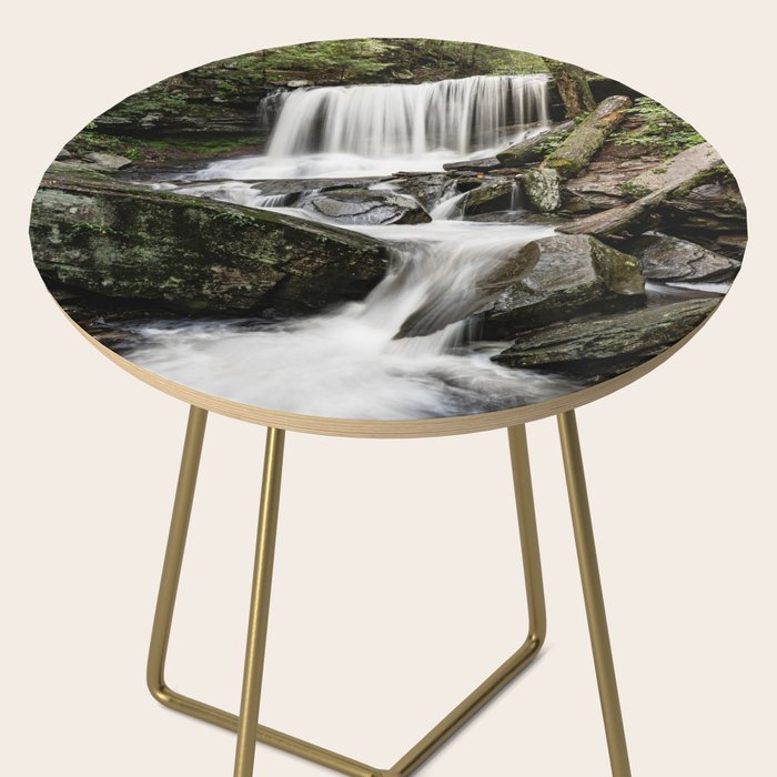 Appalachian Waterfall X - Ricketts Glen Adventure Side Table Gallery Image 2