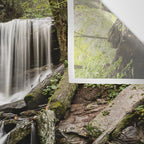 Appalachian Waterfall X - Ricketts Glen Adventure Wall Tapestry Gallery Image 3
