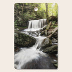 Appalachian Waterfall X - Ricketts Glen Adventure Cutting Board Gallery Image 1
