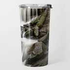 Appalachian Waterfall X - Ricketts Glen Adventure Travel Mug Gallery Image 2