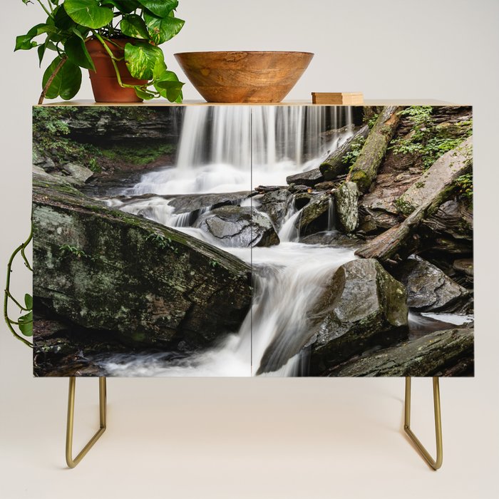 Appalachian Waterfall X - Ricketts Glen Adventure Credenza Gallery Image 1