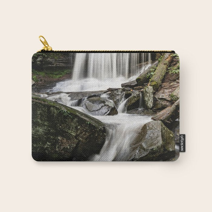 Appalachian Waterfall X - Ricketts Glen Adventure Carry All Pouch Gallery Image 1