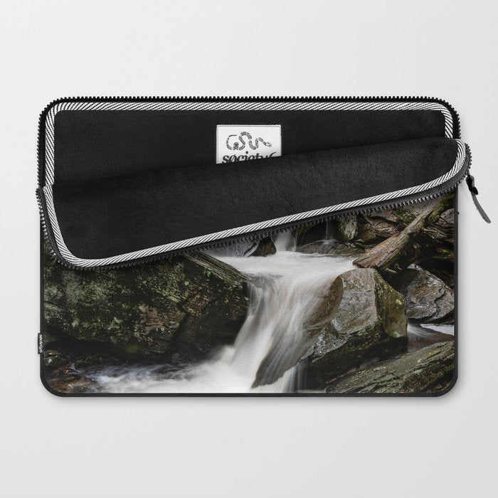 Appalachian Waterfall X - Ricketts Glen Adventure Laptop Sleeve Gallery Image 2