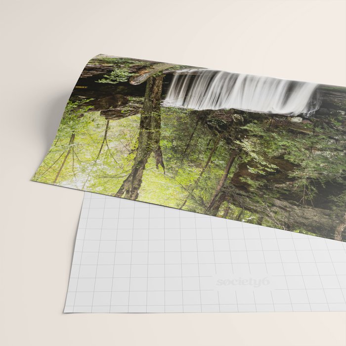 Appalachian Waterfall X - Ricketts Glen Adventure Wrapping Paper Gallery Image 2