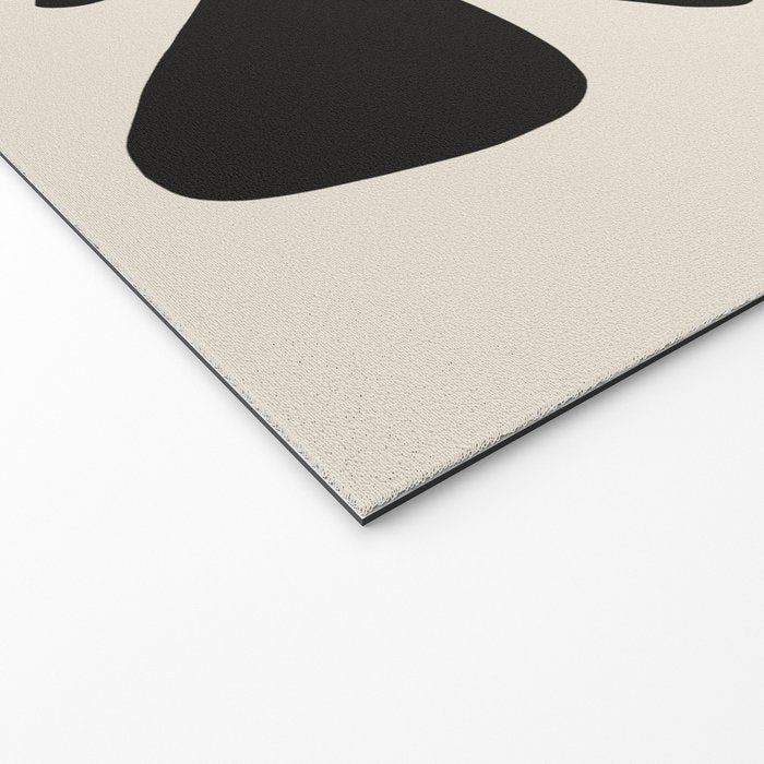 Black coral cut out Welcome Mat Gallery Image 2