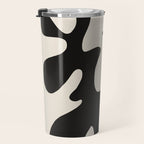 Black coral cut out Travel Mug Gallery Image 3