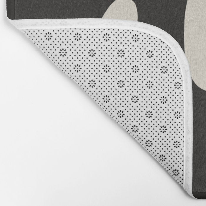 Black coral cut out Bath Mat Gallery Image 2