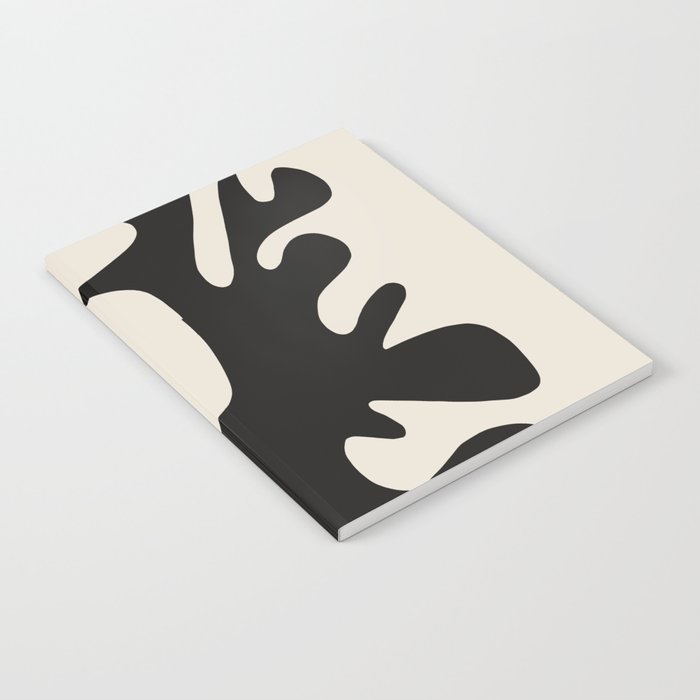 Black coral cut out Notebook Gallery Image 1