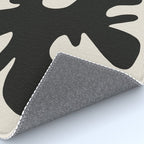 Black coral cut out Rug Gallery Image 4