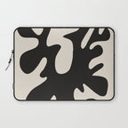 Black coral cut out Laptop Sleeve Gallery Image 1