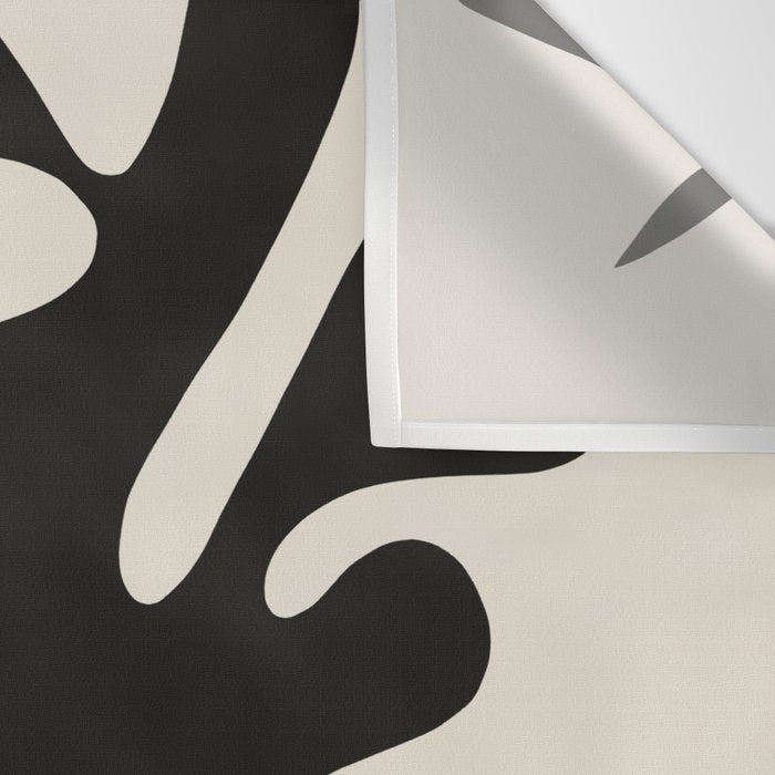 Black coral cut out Wall Tapestry Gallery Image 3