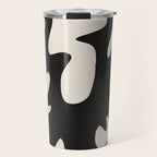 Black coral cut out Travel Mug Gallery Image 1