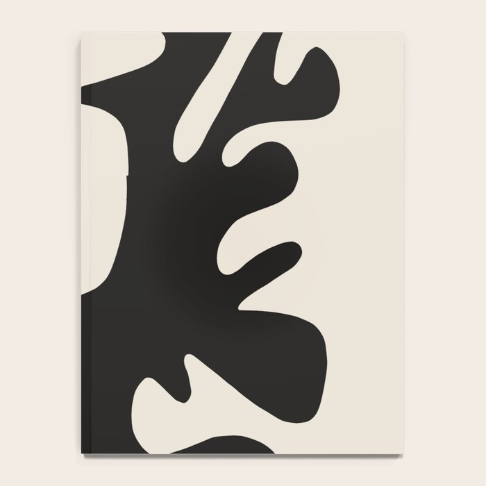Black coral cut out Notebook Gallery Image 4