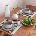 Black coral cut out Placemat Gallery Image 2