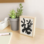 Black coral cut out Mini Art Print Gallery Image 2