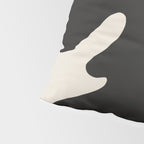 Black coral cut out Pillow Sham Gallery Image 4