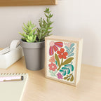 Retro Groovy Floral Art Print Mini Art Print Gallery Image 2