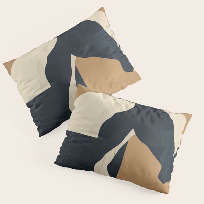 Abstract Minimal Horse 6 Pillow Sham Gallery Image 3