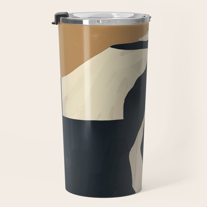 Abstract Minimal Horse 6 Travel Mug Gallery Image 3